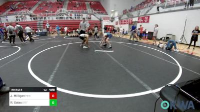 98 lbs Rr Rnd 3 - Jace Milligan, Piedmont vs Robert Salas, Standfast