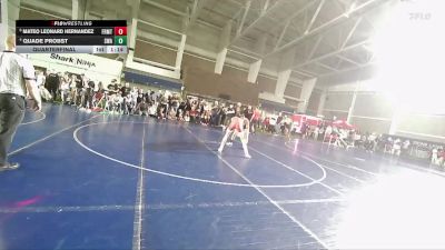 135 lbs Quarterfinal - Mateo Leonard Hernandez, Montrose Elite Wrestling vs Quade Probst, Sanderson Wrestling Academy