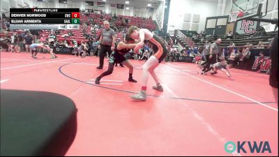 110-120 lbs Semifinal - Denver Norwood, Cowboy Wrestling Club vs Elijah Armenta, Oakley Wrestling Club