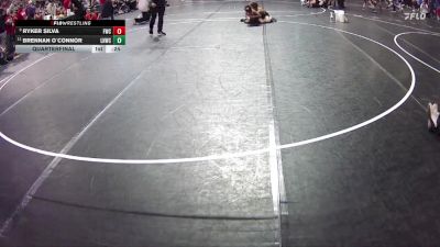 75 lbs Quarterfinal - Ryker Silva, Fremont Wrestling Club vs Brennan O`Connor, Little Hammers Wrestling Club