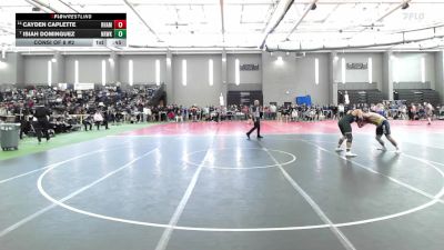 215 lbs Consi Of 8 #2 - Cayden Caplette, RHAM vs Isiah Dominguez, Norwalk