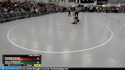 78 lbs Cons. Round 2 - Tucker Taylor, Sebolt Wrestling Academy vs Helio Gonzalez, Thundercat Wrestling Club