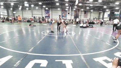 132 lbs Rr Rnd 2 - Taylor Dawson, Charlies MF Angels vs Tatum Millet, CKWA