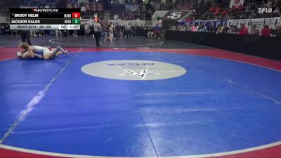 6A 150 lbs 3rd Place Match - Brody Helm, Mortimer Jordan HS vs Jaoquin Salas, Gulf Shores