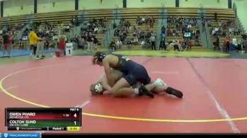 157 lbs Cons. Round 3 - Owen Pharo, Rochester-CTC vs Colton Sund, UW-Eau Claire
