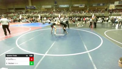 174 lbs Quarterfinal - Patrick Griffin, Big Game WC MT vs Eric Decker, Bear Cave