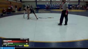 132 lbs Cons. Round 3 - Cody Deaton, Willamette vs Sean Regas, Thurston