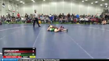 135 lbs Round 5 (6 Team) - Jayden Walther, Wyoming Brown vs Clayton Pankratz, South Dakota Thunder