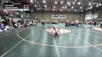 130 lbs 1st Place Match - Dru Turner, Hinton vs Addison Harkins, Nixa