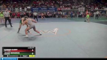 D 1 152 lbs Semifinal - Jensen Bergeron, Lafayette vs Gunner Guidry, Holy Cross