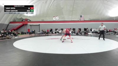 157 lbs Semifinal - Cody Chittum, Unattached Chattanooga vs Gray Ortis, Bellarmine