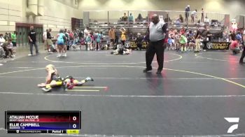 50 lbs Round 2 (4 Team) - Ataliah McCue, Beast Mode WA Pink vs Ellie Campbell, BadBass