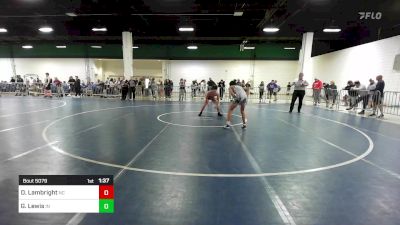 120 lbs Round Of 128 - David Lambright, NC vs Gavin L Lewis, IN