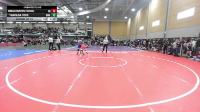 152 lbs Round Of 16 - Nmachukwu Okoli, Bridgewater-Raynham vs Matilda Tote, Bunnell