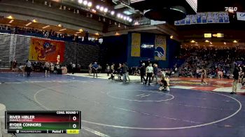 126 lbs Cons. Round 1 - River Hibler, Paramus Catholic vs Ryder Connors, Cranford