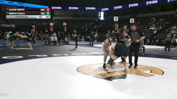 215 lbs 7th Place - Jaxon Smith, Chaparral (SS) vs Emilio Ayala, Kingsburg (CS)