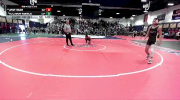 120 lbs Champ. Round 2 - Solomon Resnick, Capistrano Valley vs Andy Mejia, Valley View