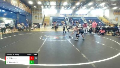 132 lbs Round 5 (8 Team) - Cannon Sommer, OutKast WC vs Josh White, Athens Christian