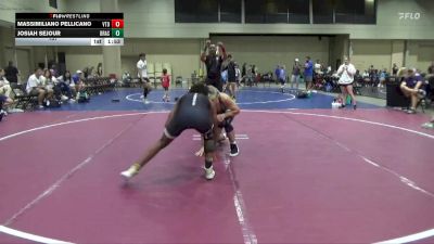 157 lbs Round 5 (6 Team) - Massimiliano Pellicano, Venice Takedown Club vs Josiah Sejour, BRAWL Silver