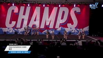 Peak Elevation Cheer - K2 [2024 L2 Junior - D2 - Small Day 2] 2024 CHAMPS Grand Nationals