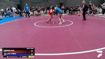 130 lbs Cons. Semi - Genesis Egli, WA vs Gillian O`Neal, WA