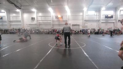84 lbs Round 7 (8 Team) - Bruce Fowler, Ohio Gold Black vs Slevin Rudy, Wrecking Crew Black
