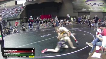 120 lbs Finals (8 Team) - Kohlsen Grape, Nebraska Maize vs Callahan Earnest, Kansas Anaconda