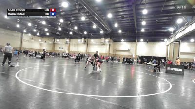 140 lbs Rr Rnd 2 - Ailee Briggs, Lemon Bay vs Malia Rezac, Hernando Wrestling Club