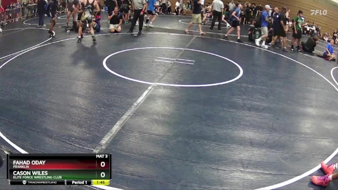 148 lbs Champ. Round 2 - Cason Wiles, Elite Force Wrestling Club vs ...