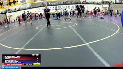 125 lbs Cons. Round 2 - Ryan Hockaday, Indiana vs James Iii Bell, Portage Wrestling Club