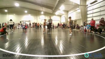 58 lbs Consi Of 4 - Barrett Vanzant, Bristow Elementary Wrestling Club vs Hadley-Glen Smith, Anno Youth Wresting