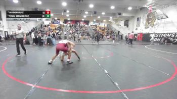 144 lbs Cons. Round 5 - Tony Membreno, Laguna Hills vs Jayden Ruiz, La Quinta/LQ