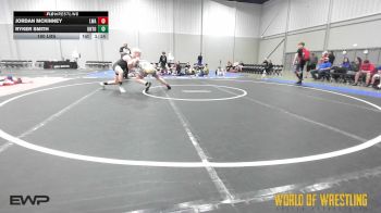 180 lbs Rr Rnd 2 - JORDAN MCKINNEY, LWA 14U vs Ryker Smith, Untouchables 14u Purple