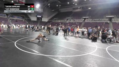 96 lbs 5th Place Match - Jacob Copeland, Bennett Wrestling Club vs Coy Robertson, High Plains Thunder