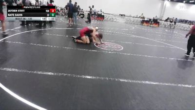 135 lbs 3rd Place Match - Nate Davis, Level Up vs Jayden Stitt, Young Guns Nashville