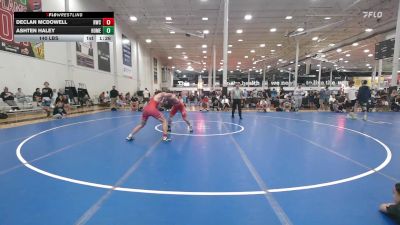 140 lbs Quarterfinal - Declan McDowell, Ruthless - HSC vs Ashten Haley, Homegrown Black - HSC