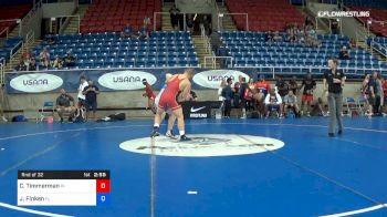 182 lbs Rnd Of 32 - Cody Timmerman, Indiana vs Jake Finken, Florida