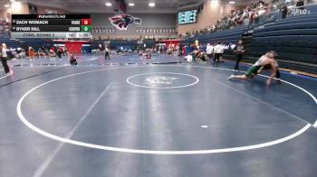 165 lbs Cons. Round 2 - Ryker Dill, Cedar Park vs Zach Womach, Austin Vandegrift