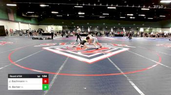 106 lbs Round Of 64 - Joe Bachmann, PA vs Hayden Barber, VA