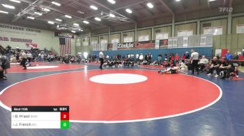 144 lbs Consolation - Braden Priest, Bakersfield vs Jagger French, Del Oro