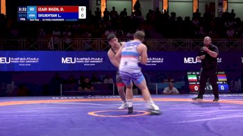92 kg 1/2 Final - Danial Izadi Bigdilou, Iran vs Lyova Shukhyan, Armenia