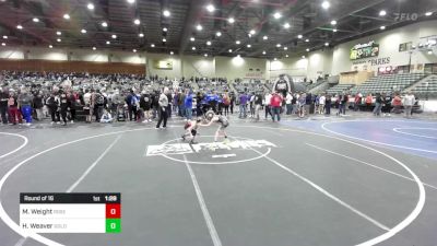 61 lbs Round Of 16 - Mason Weight, Roseburg May Club vs Hudson Weaver, Gold Rush Elko