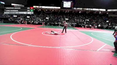 80 lbs Champ. Round 2 - Jonathan Jenkins, CPWA vs Luke Hageman, CPWA