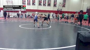 149 lbs Cons. Round 5 - Christopher Villanueva, Unattached vs Sam Weinberg, Cal Poly Humboldt