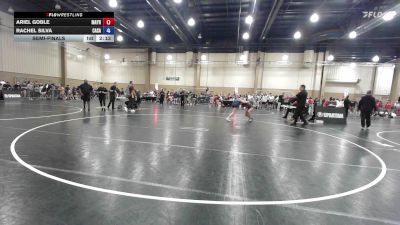 130 lbs Semifinal - Ariel Goble, Mayhem Wrestling Club vs Rachel Silva, Casa De Lucha