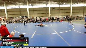 80 lbs Cons. Round 1 - Isaiahs Garcia, West Middle School vs Max Laymon, O`LEARY