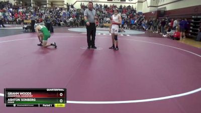 JV-12 lbs Quarterfinal - Ashton Sonberg, Osage vs Grahm Woods, Assumption, Davenport