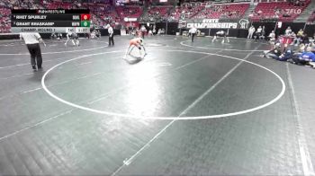 D2-126 lbs Champ. Round 1 - Rhet Spurley, Dodgeville vs Grant Braskamp, Waupun