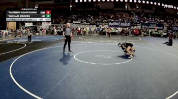 D 1 120 lbs Cons. Semi - Matthew Graffagnini, Brother Martin vs Michael Finders, Airline
