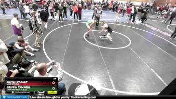 138 lbs Cons. Round 4 - Griffin Tamagni, Lakeland High School vs Oliver Paisley, Lake Stevens